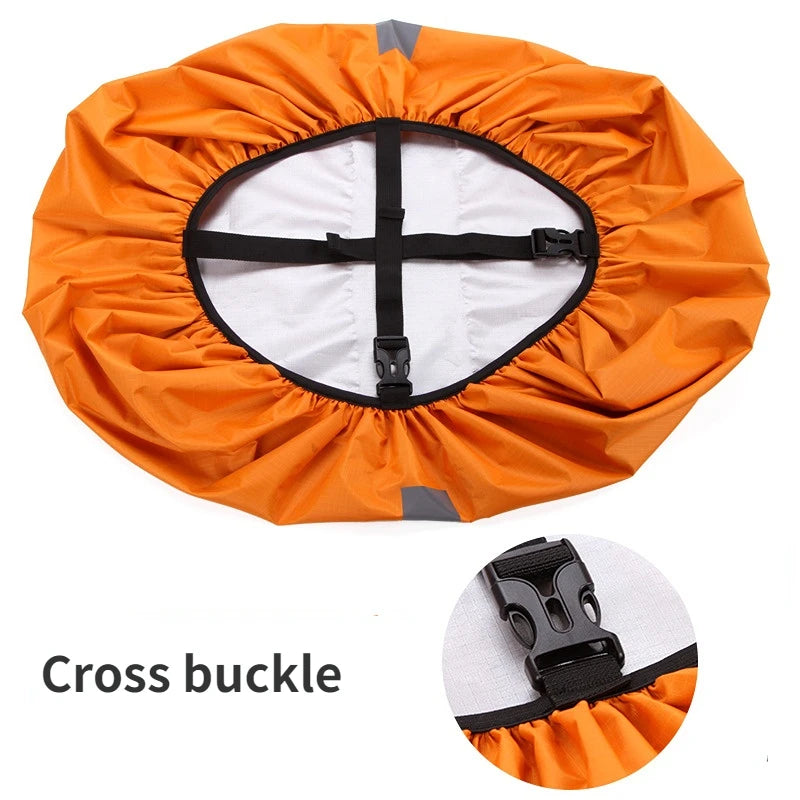 Trail Gear Accessories: Waterproof, Outdoors Backpack Rain Cover With Cross Buckle / Rungear