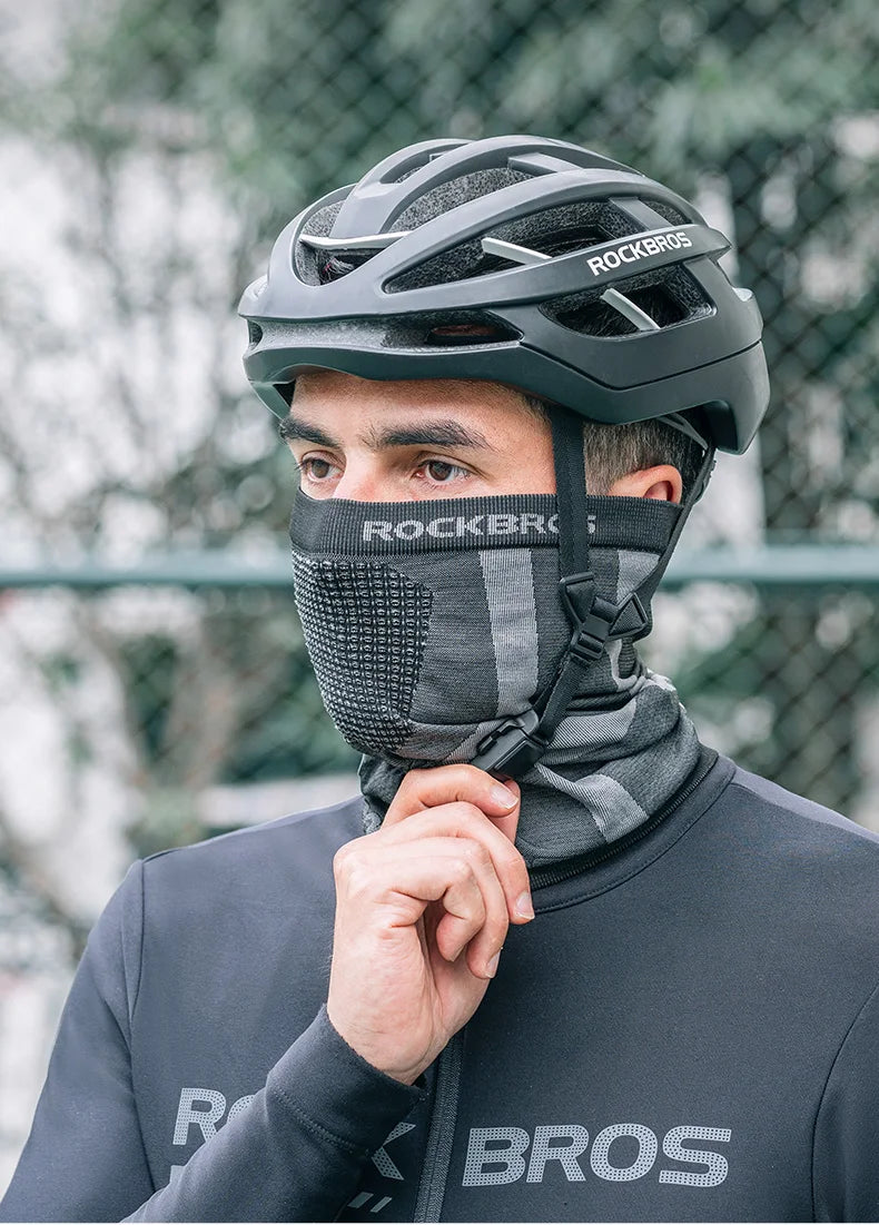 Running Hat Accessories: ROCKBROS Unisex, Windproof, Sun Protection Hiking Face Mask For Outdoors / Rungear