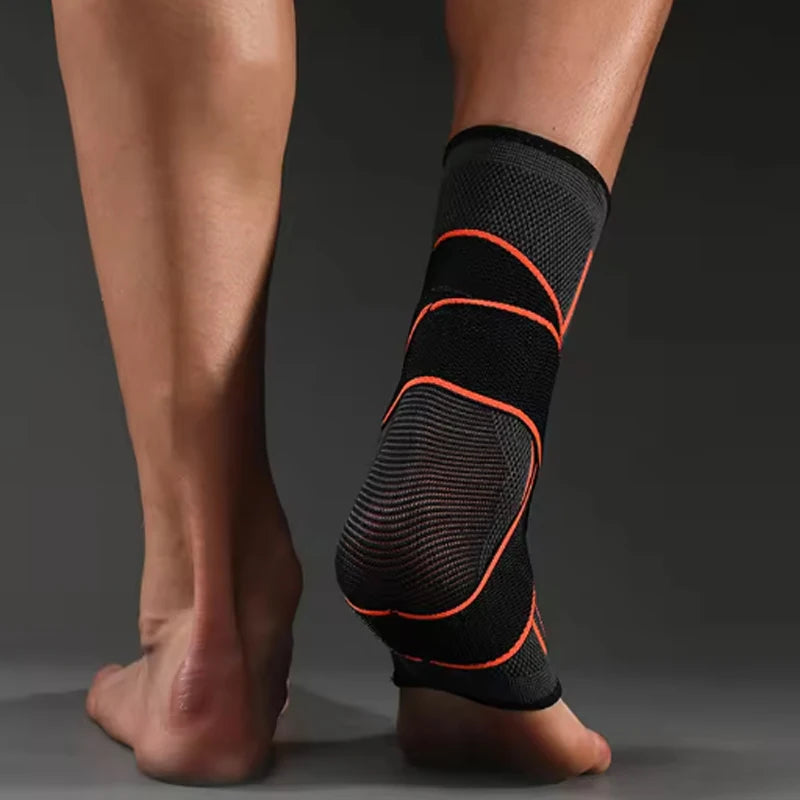 Recovery Gear Accessories: Unisex, Adjustable Compression Ankle Support Protection for Running, Hiking / Rungear
