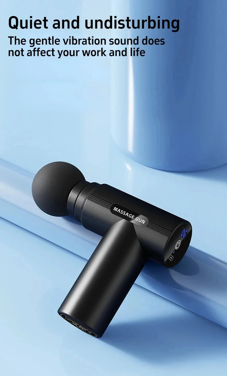 Recovery Gear Accessories: USB Muscle Vibrating Relaxation Mini Massage Gun, Fitness Recovery Equipment / Rungear