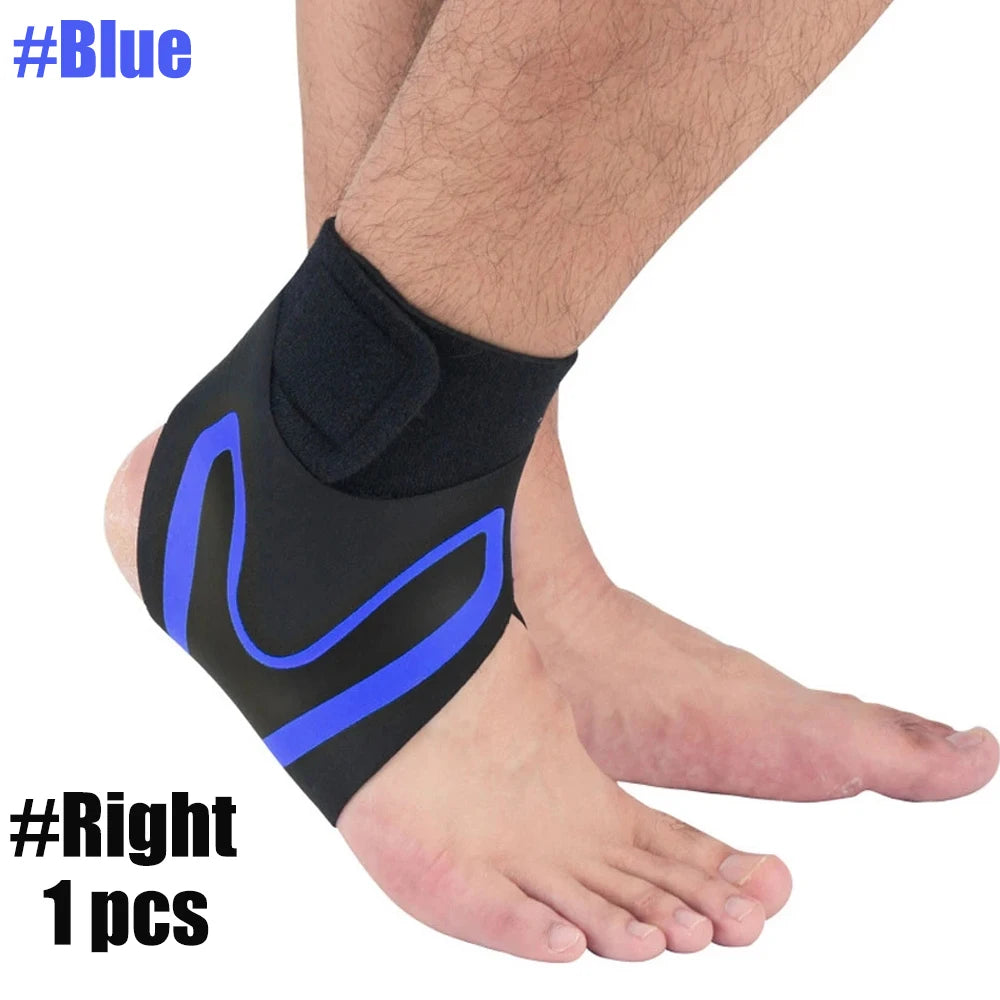 Recovery Gear Accessories: 1 PC Sport Ankle Stabilizer Brace, Compression Support for Pain Relief / Rungear