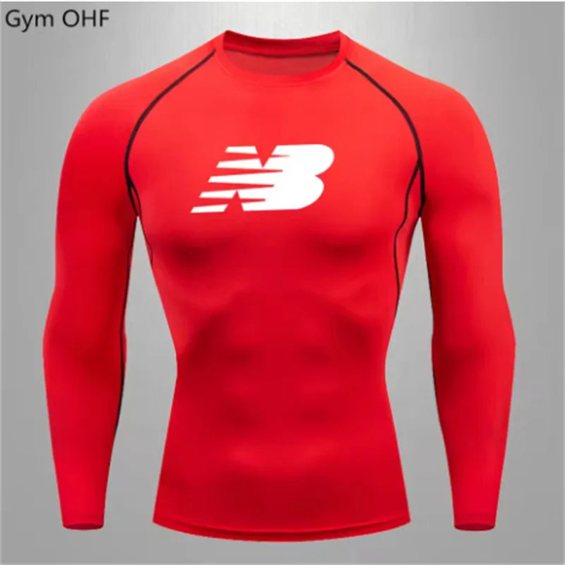 Men's Comfortable Breathable Quick Dry Slim Fit T Shirt for Outdoor Sports