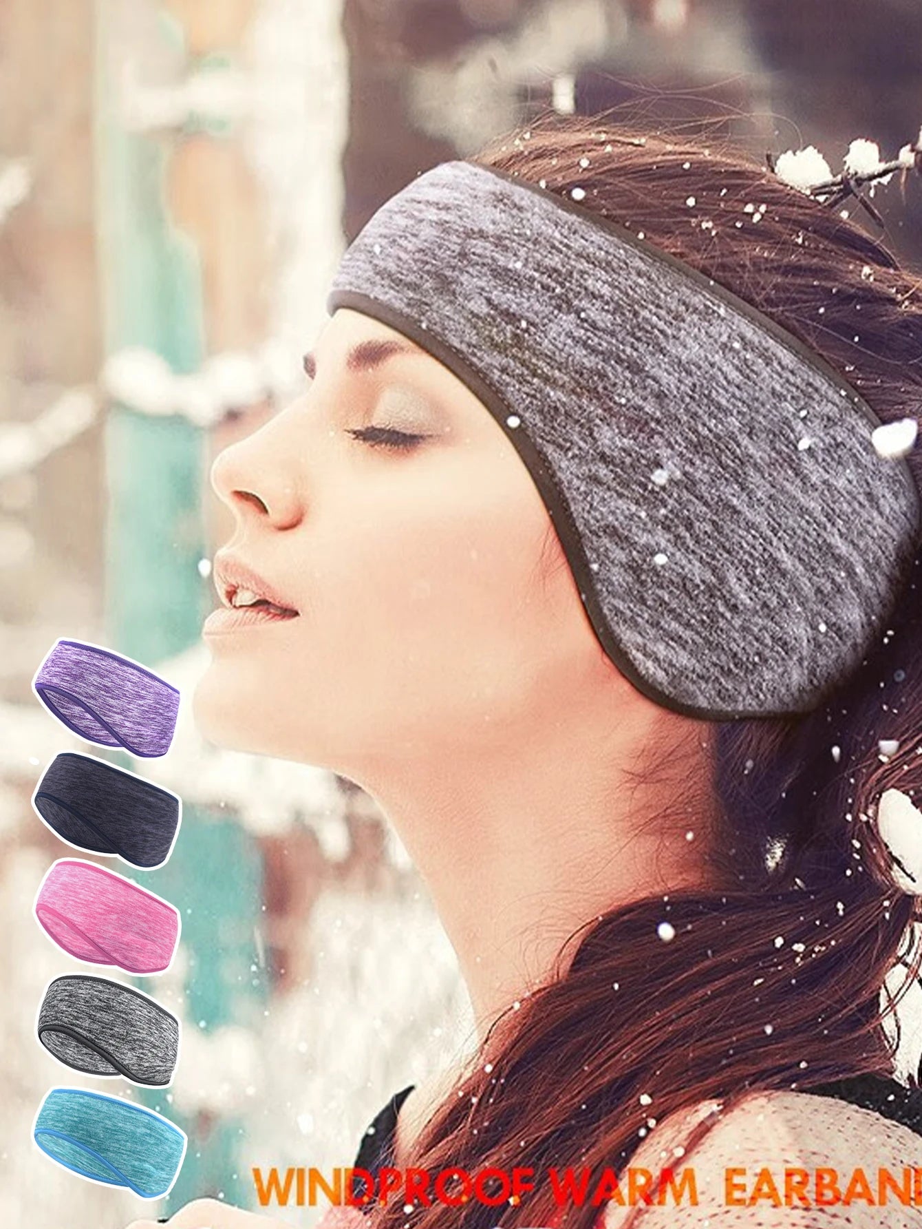 Running Winter Hats: WRELS Workout Fleece Ear Warmer Heatband / Rungear