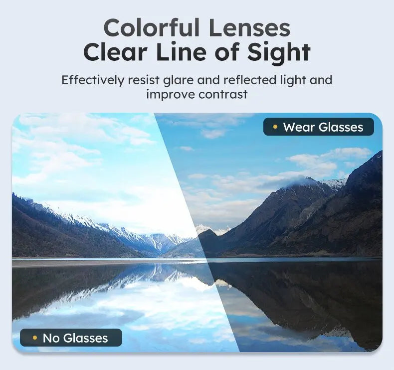 Obaolay Cycling Bicycle Eyewear For Men Women Outdoor Sport