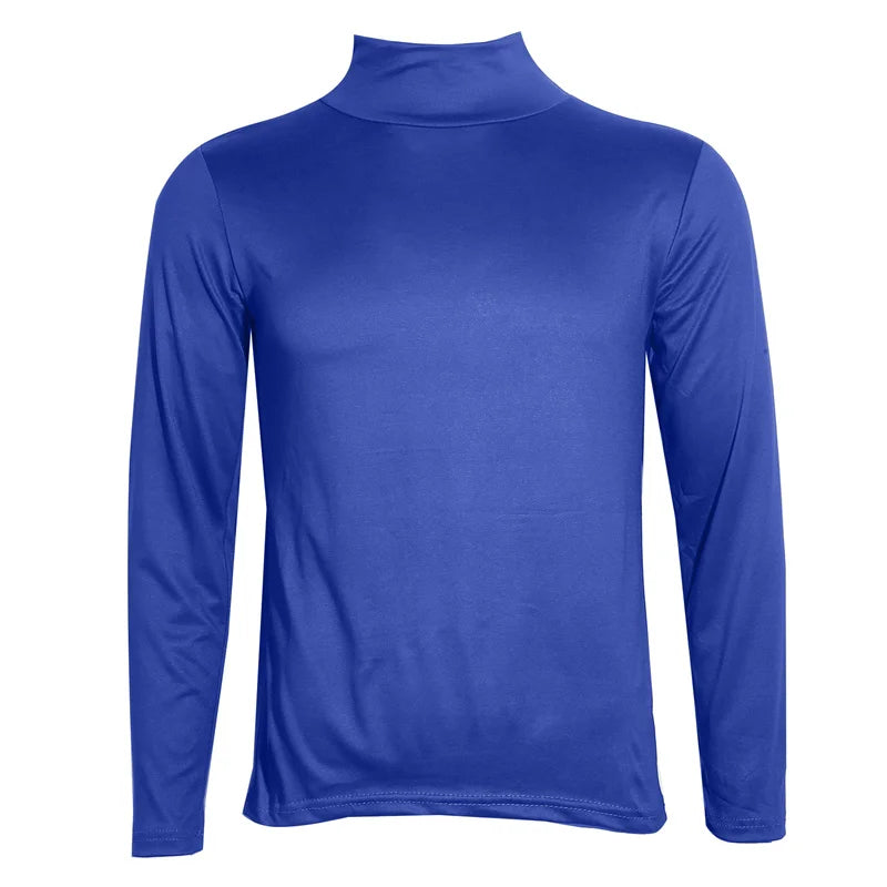 Men's Thermal Apparel:  Winter High Neck, Slim Fit, Long Sleeved, Thermal Shirt / Rungear