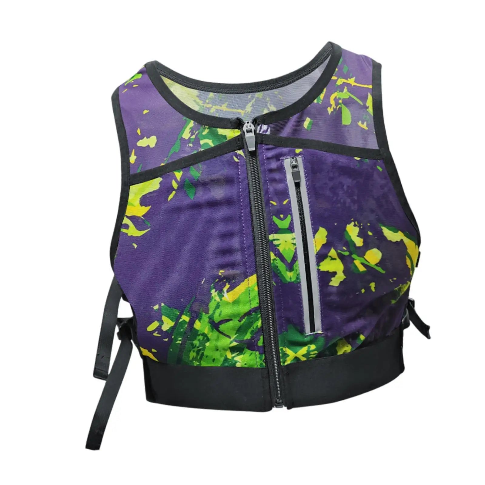 Running Reflective Gear: Breathable, Neoprene Chest Pack with Multi Pockets for Jogging, Hiking, Racing / Rungear