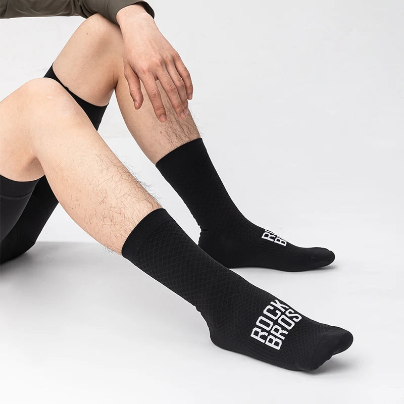 Running Socks Accessories: ROCKBROS 1 Pair High Elastic, Shock Absorbing, Breathable Running, Hiking, Walking, Cycling Sports Socks / Rungear