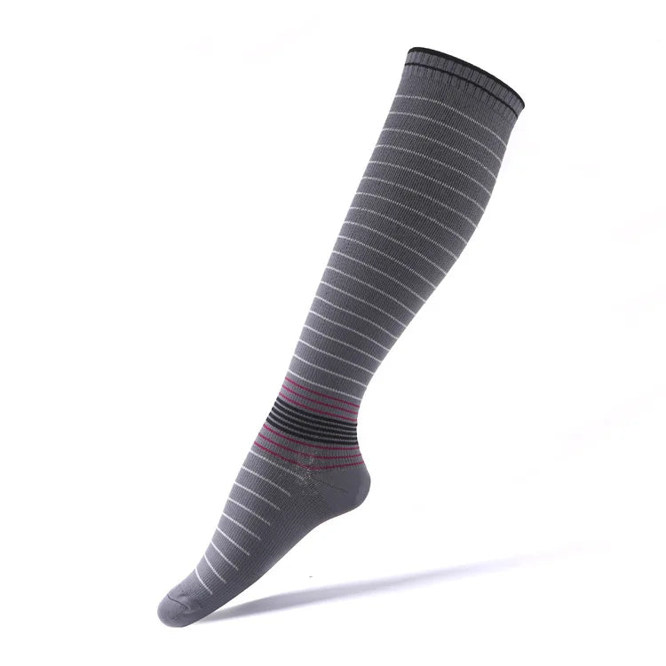 Compression Sock Accessories: Unisex Non-Slip, Knee-High Sports Compression Socks For Fitness / Rungear