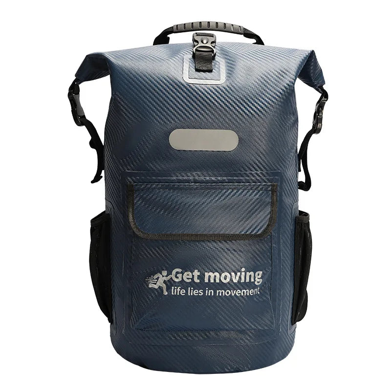 Waterproof Trail Bags: 25L Dry Storage Bag Backpack for Outdoor Sports, Hiking, Trekking / Rungear