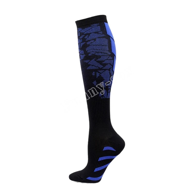 Running Compression Socks: 1 PC Medical 20-30mmhg Compression Socks for Flight, Travel, Pregnancy, Edema Diabetes, Varicose Veins / Rungear