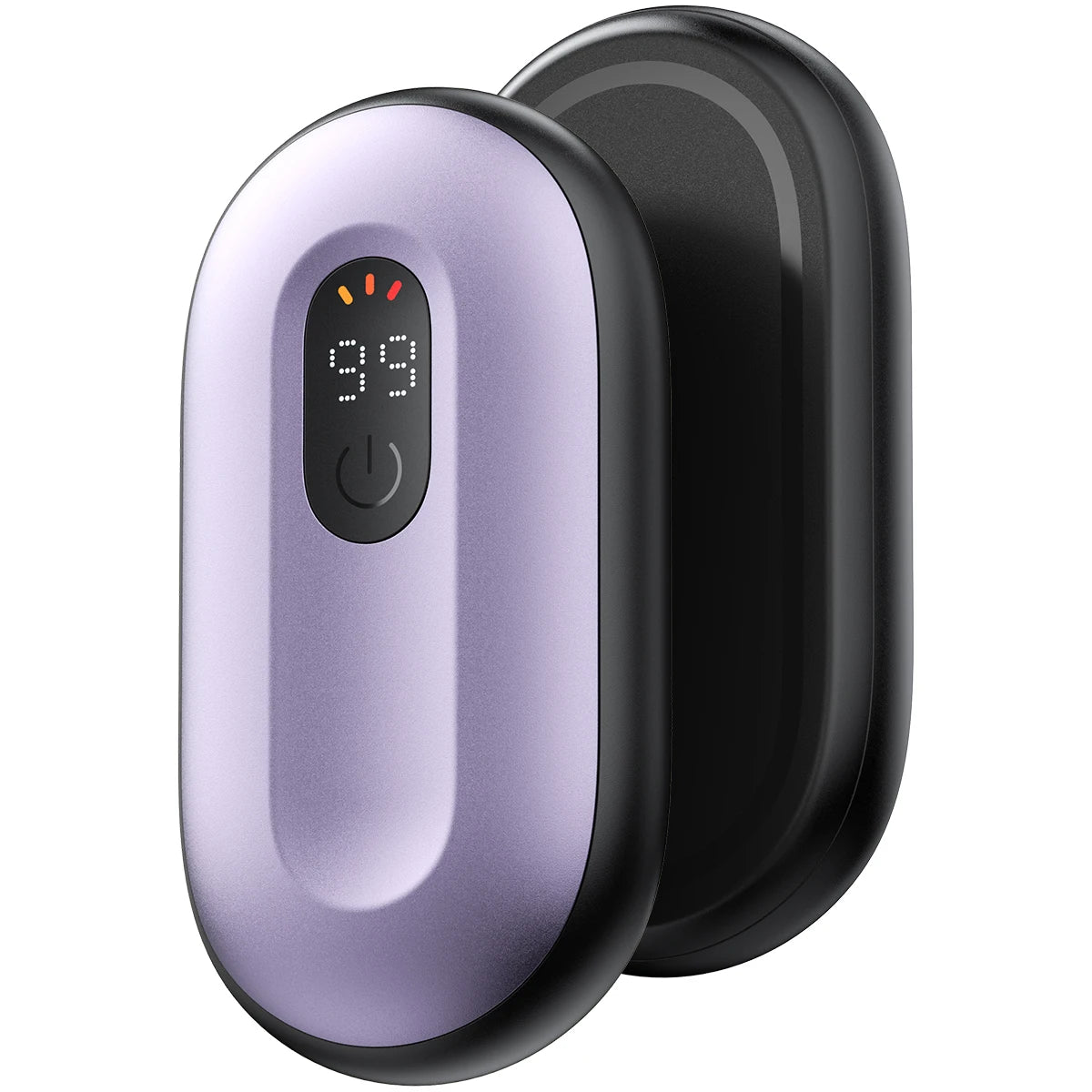 Portable 2-in-1 Rechargeable Magnetic Electric Hand Warmers with Digital Display