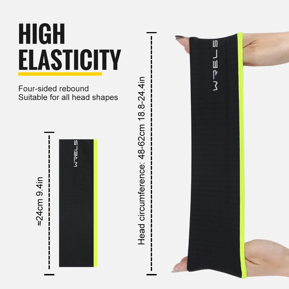 Moisture-Wicking Hat Accessories: WRELS Sports Moisture Absorbing Workout Headband for Running Cycling / Rungear