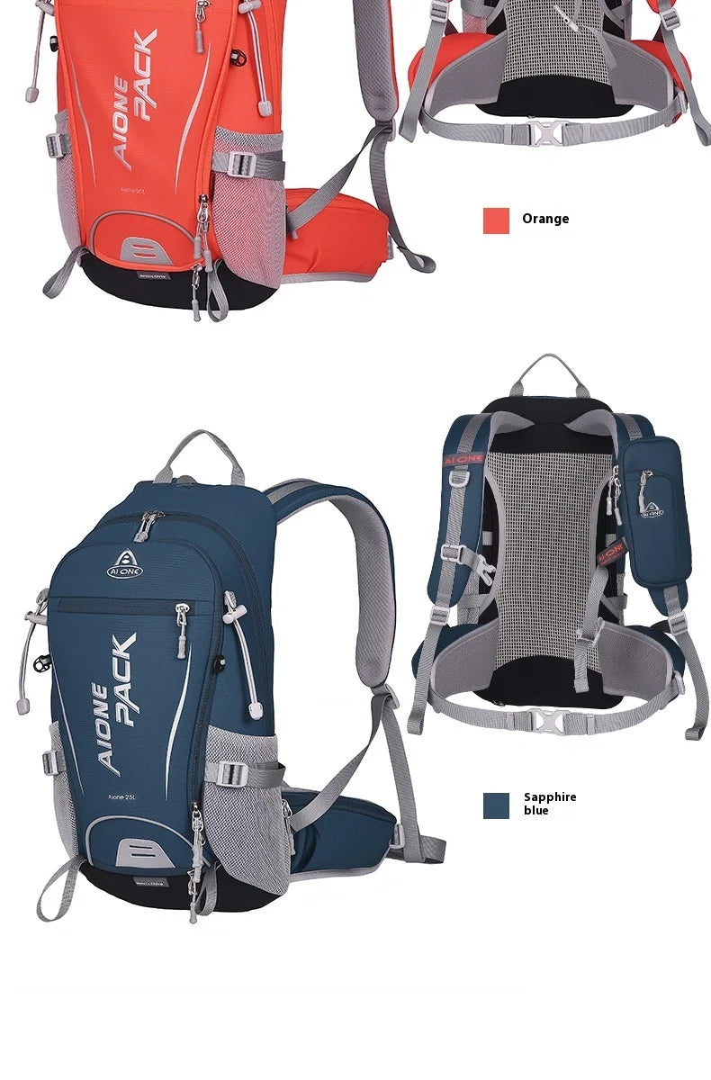 Trail Gear Accessories: 25L Lightweight Breathable Hiking Backpack Day Pack / Rungear