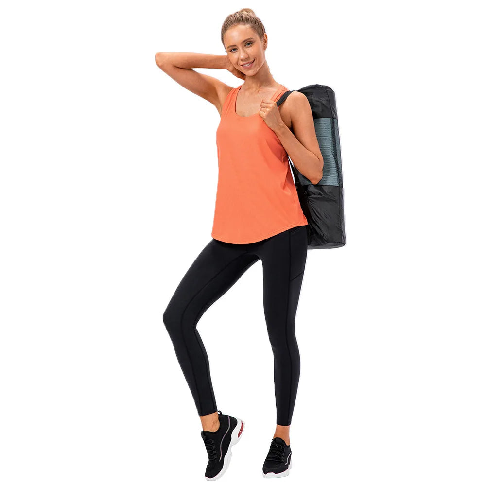 Women's Running Gear: Loose, Quick Dry Workout Sports Tank Tops / Rungear