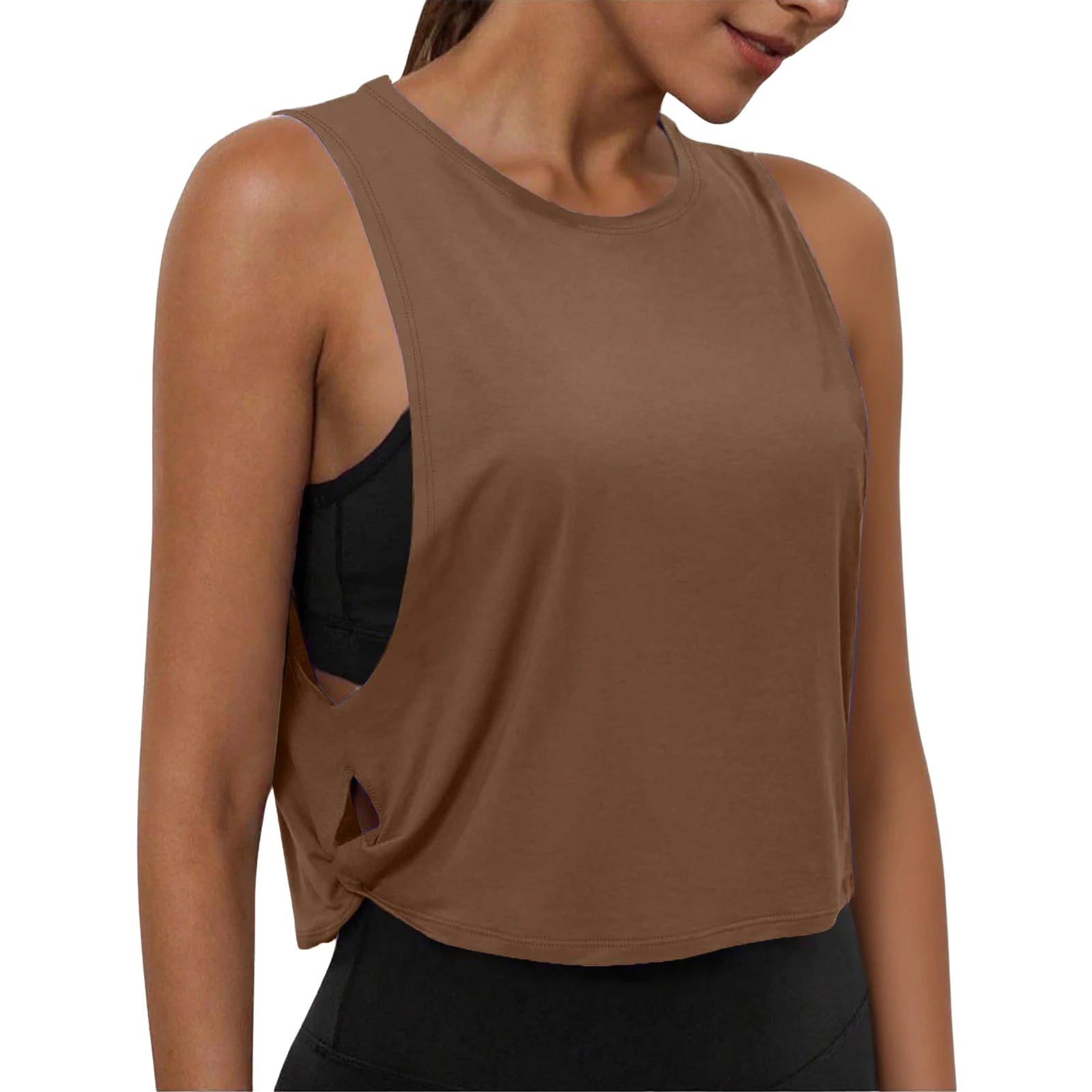 Women's Running Apparel: Sleeveless, Breathable, Cover-Up Tank Top / Rungear