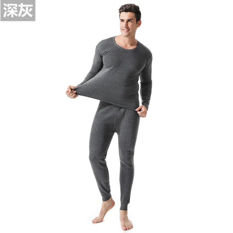 Men's Thermal Apparel: Moisture-Wicking Breathable Long Thermal Underwear Set / Rungear