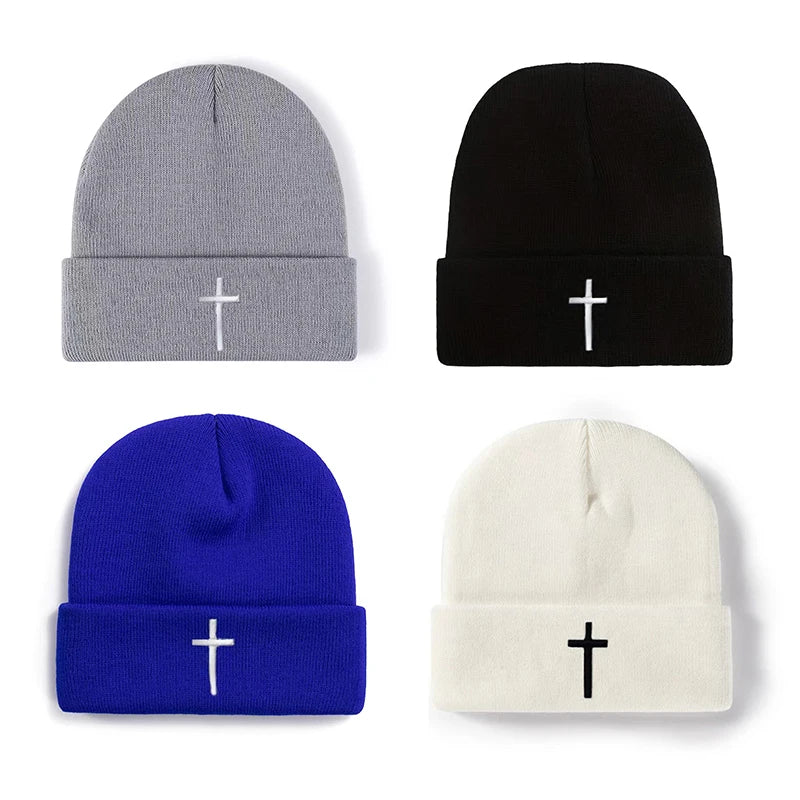 Winter Hat Apparel: Unisex Solid Colour, Warm Knitted Autumn And Winter Casual Beanie / Rungear