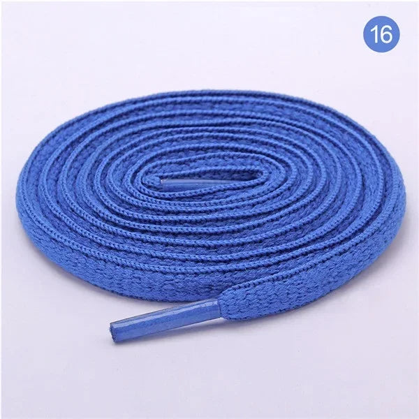 Sports Shoe Accessories: 1 Pair Adults Classic Oval, Half Round Athletic Shoelaces / Rungear