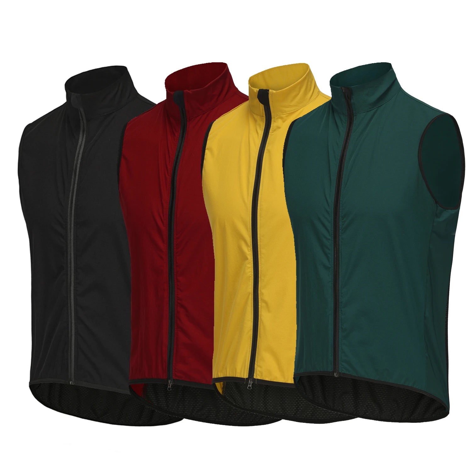 Men's Winter Running Gear: Windproof, Lightweight, Sleeveless Jacket / Rungear