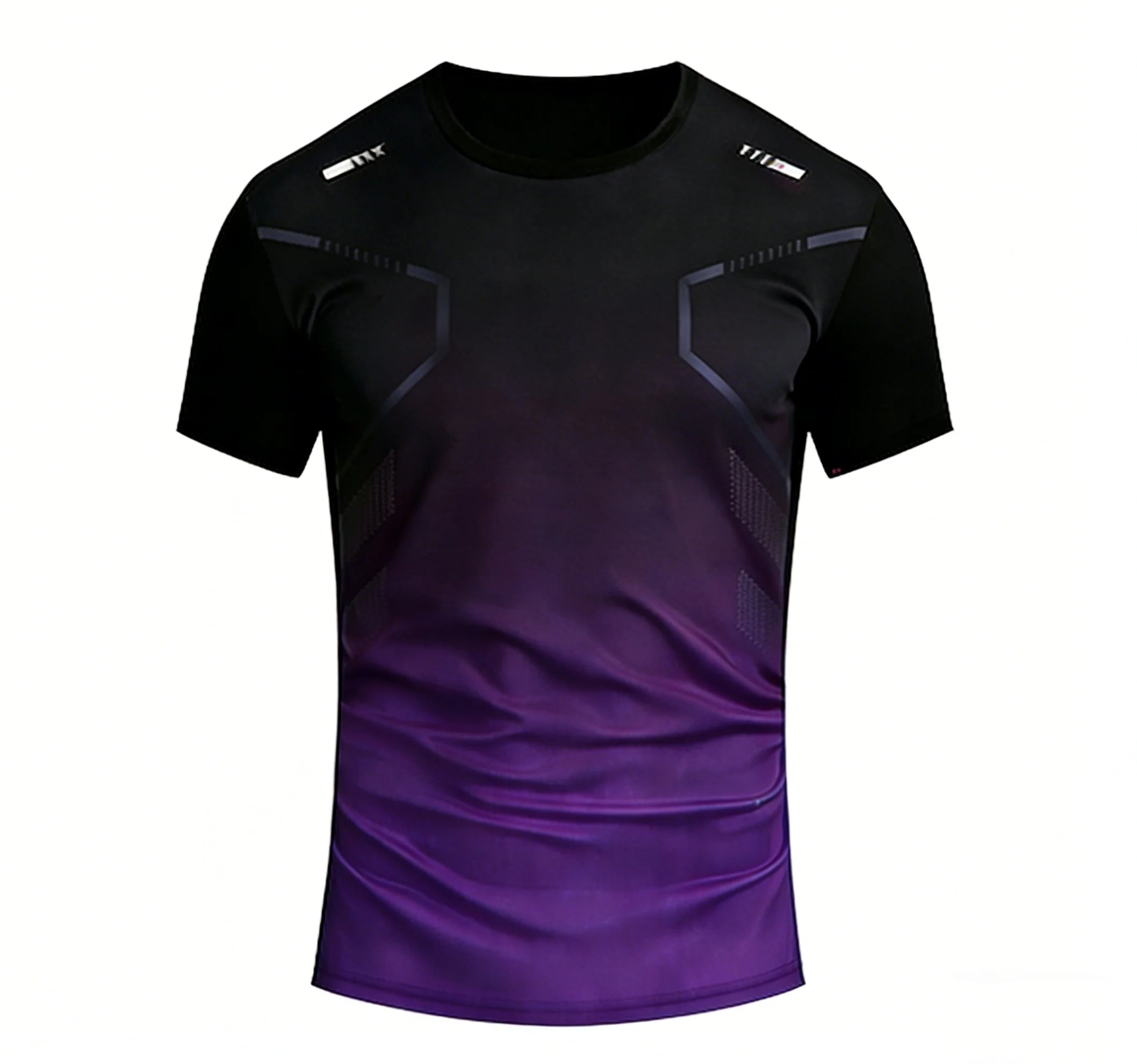 Men's Quick Dry Apparel: Short Sleeve, Moisture Wicking Round Neck Workout T-Shirt / Rungear