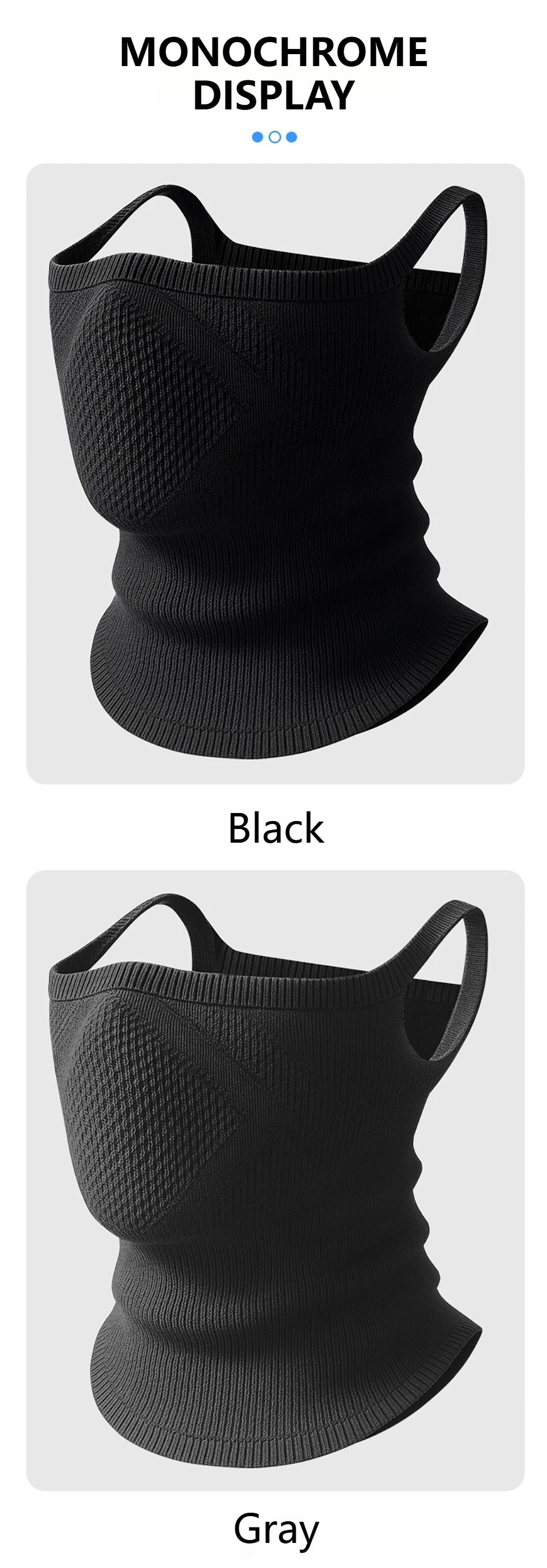 Winter Hat Accessories: KoKossi Windproof, Breathable, Ear Hanging Neck Protection Face Cover for Outdoor Sports / Rungear