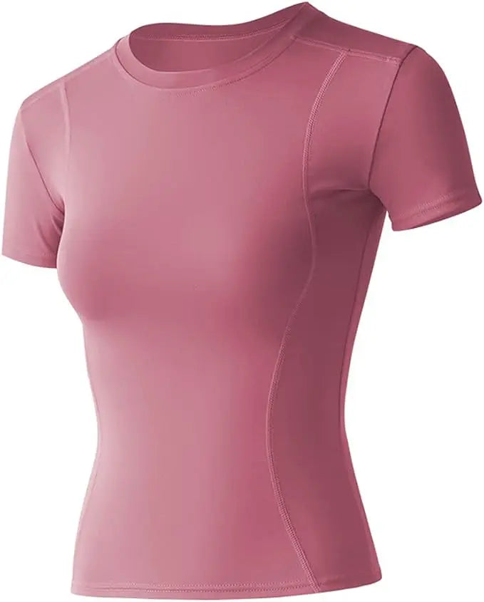 Women's Running Apparel: Tops Workout Short Sleeve Shirt For All Sports / Rungear