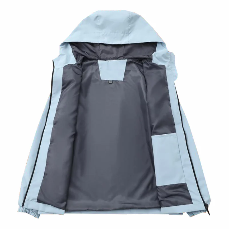 Running Winter Apparel: Unisex Waterproof, Hooded, Double Fabric Windbreaker Jacket / Rungear