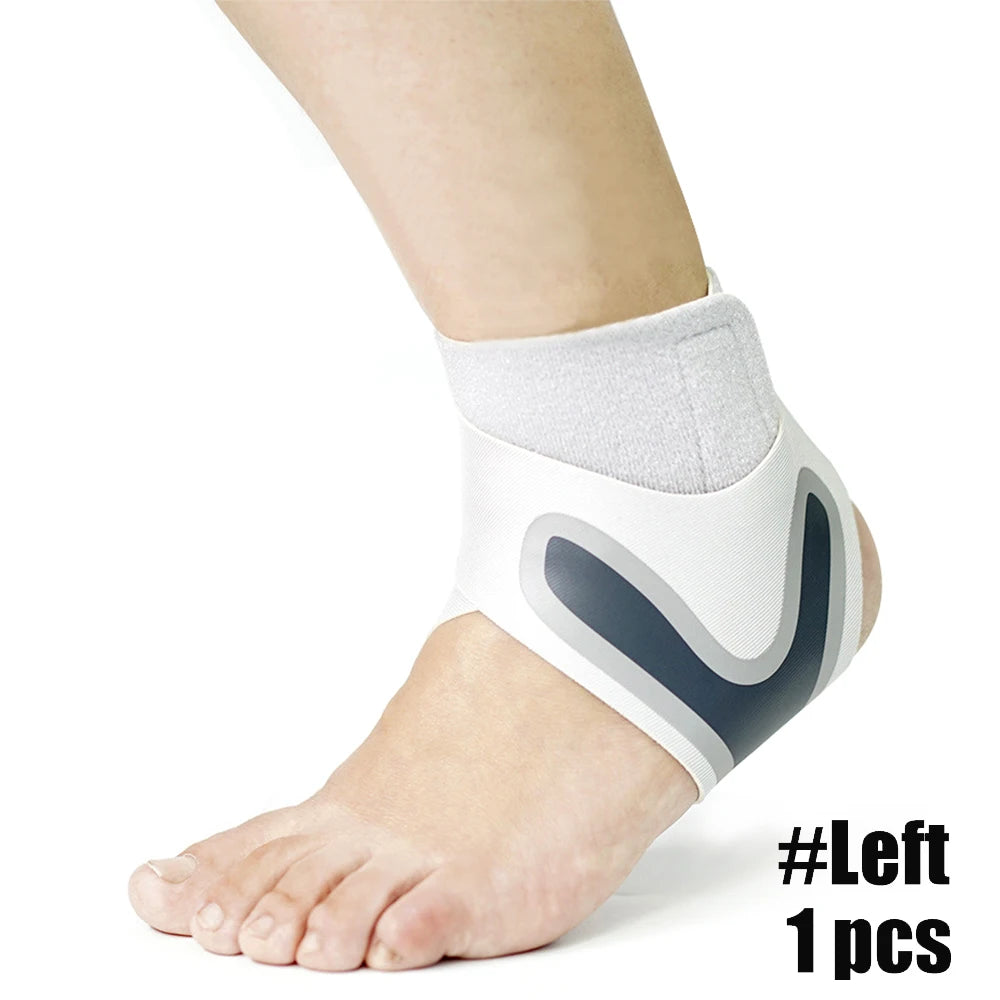 Recovery Gear Accessories: 1 PC Sport Ankle Stabilizer Brace, Compression Support for Pain Relief / Rungear