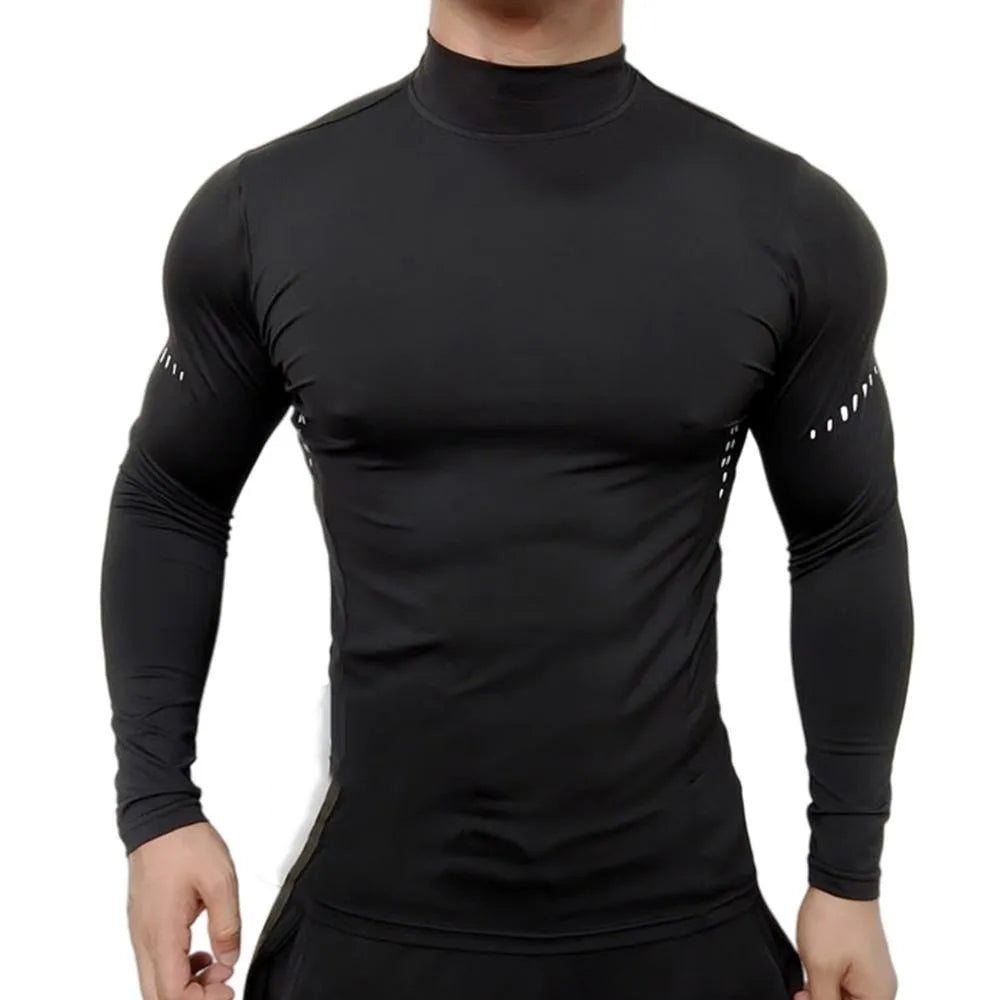 Men's Running Clothing: Long Sleeved, Compression, UV Sun Protection Shirt / Rungear