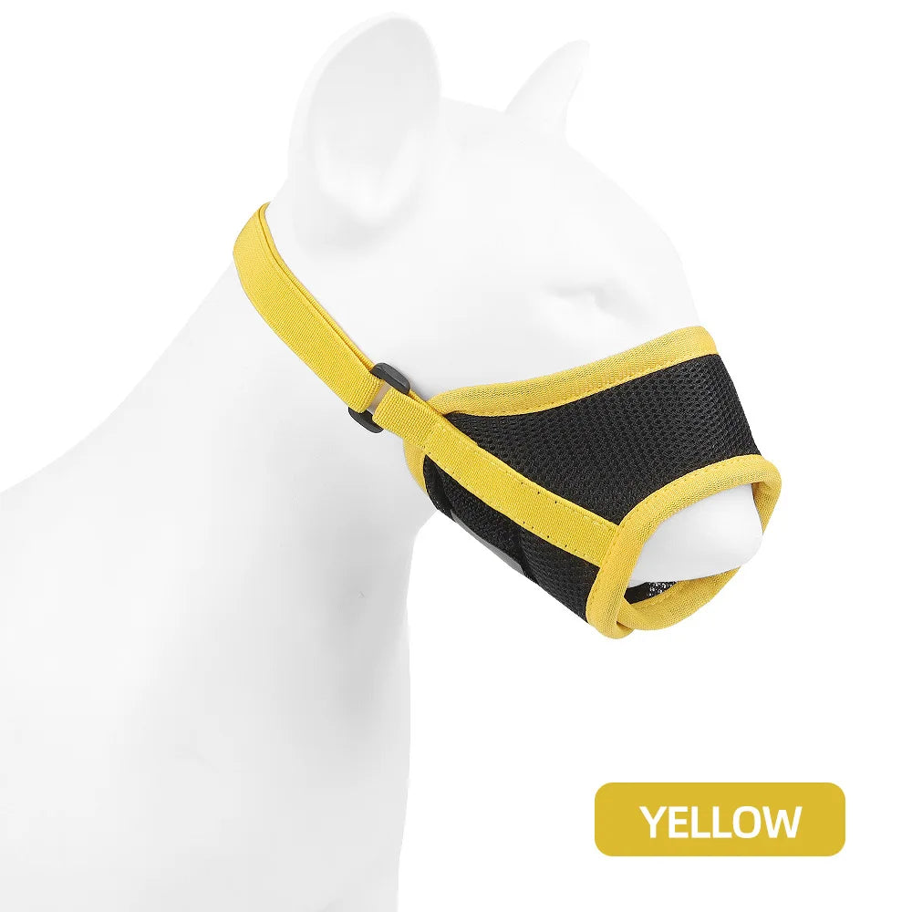 Outdoor Dog Accessories: Mesh, Breathable, Soft Nylon, Dog Muzzle Anti Biting, Barking, Chewing For Small Medium Large Dogs / Rungear