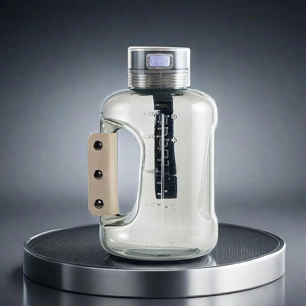 Hydration Gear Accessories: 1.5L Hydrogen Rich Portable Sports Water Bottle, Rich Molecular Hydrogen Water Generator / Rungear