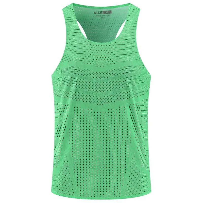 Ultra Light Moisture Wicking Performance Marathon Racing Sports Fitness Tops For Men And Women