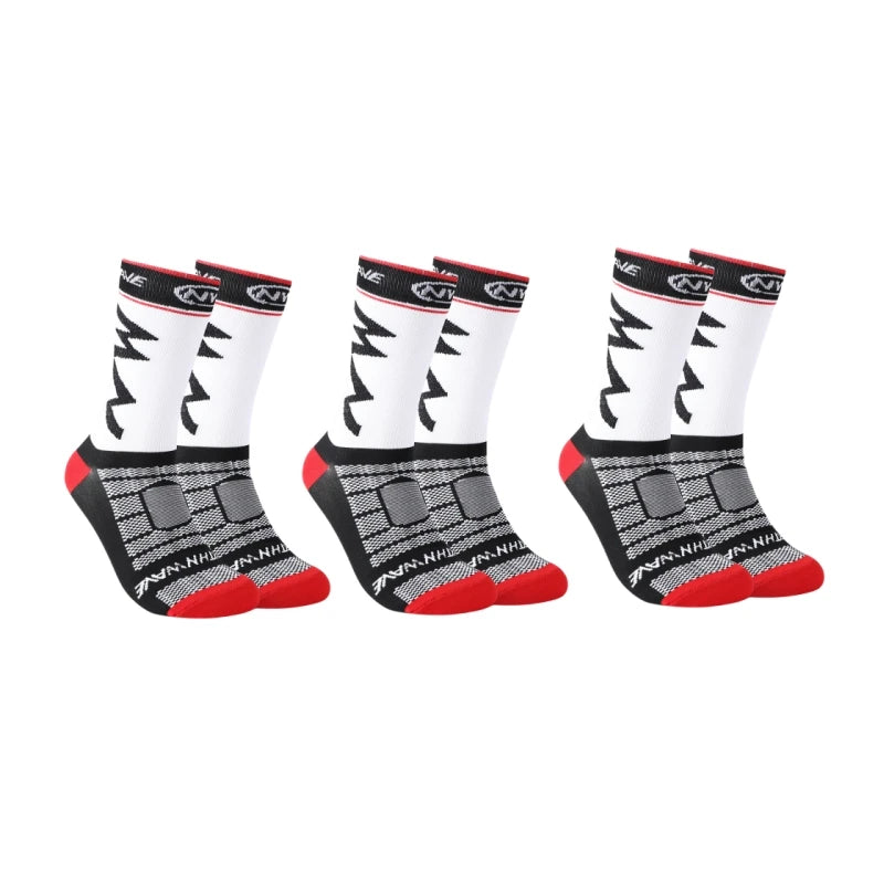 Running Sock Accessories: 3 PR High-Quality, Breathable, Sports Socks Suitable For Running, Hiking, all Sports / Rungear