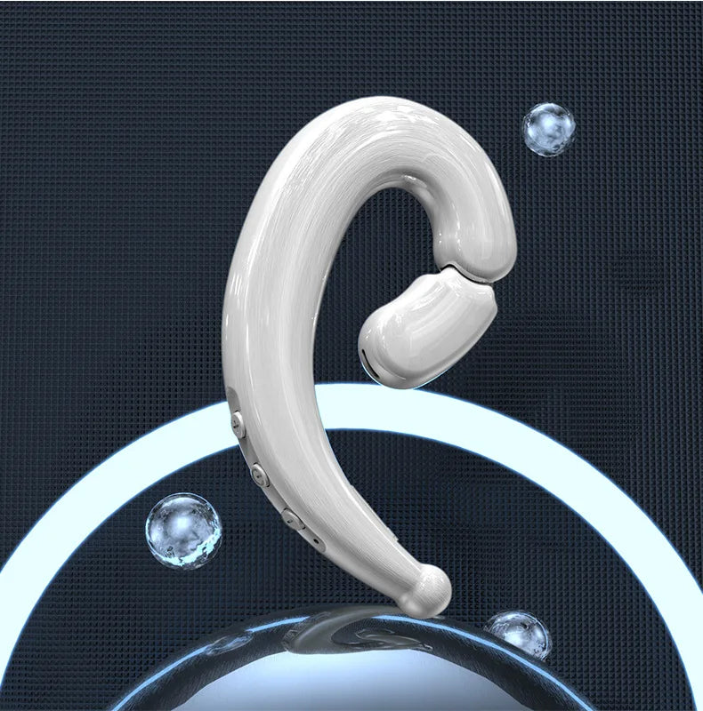 Running Tech Gear: Bone Conduction Ear Hook Bluetooth Single Earphones, HiFi, Waterproof Noise Reduction / Rungear