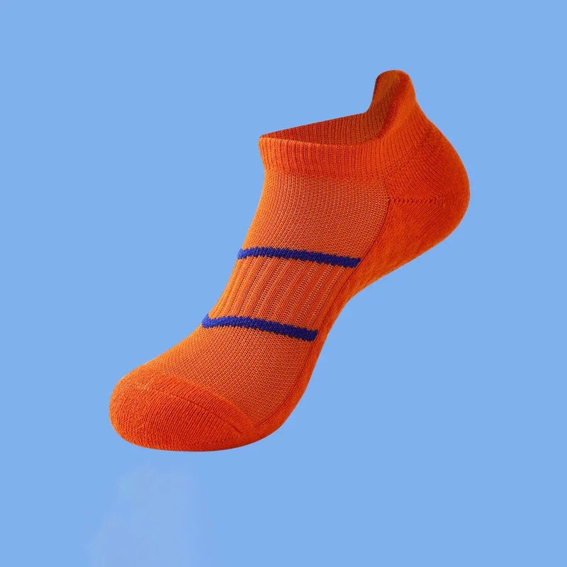 Moisture-Wicking Sock Gear: Unisex, Breathable, Anti-Slip, No-Sweat, Cotton Athletic Running Socks / Rungear