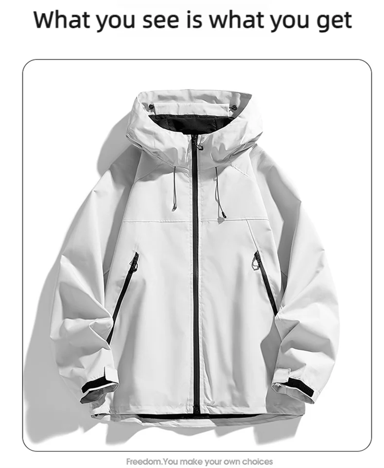 Women's Waterproof Windbreaker Outdoor Sport Rain Coat Hiking Camping Climbing Trekking