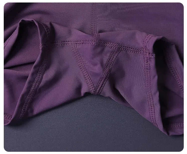 Women's Quick Dry Shorts: Lightweight, Breathable, Split Side 2 in 1 Fitness Shorts with Pockets / Rungear