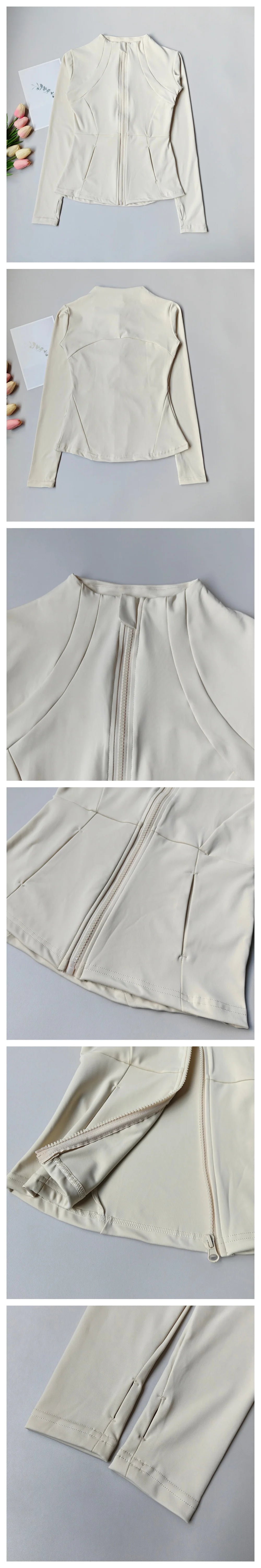 Women's Running Apparel: Breathable, Quick Dry, Slim Fit, Long Sleeved Workout Jacket Top / Rungear