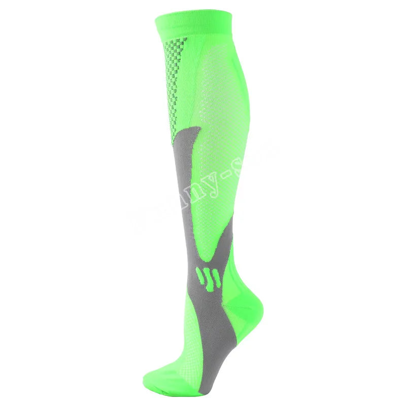 Running Compression Socks: 1 PC Medical 20-30mmhg Compression Socks for Flight, Travel, Pregnancy, Edema Diabetes, Varicose Veins / Rungear