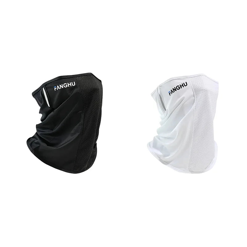 Running Gaiter Accessories : 1/2Pc Breathable, Quick Dry, Cooling Ice Silk Neck Gaiter / Rungear