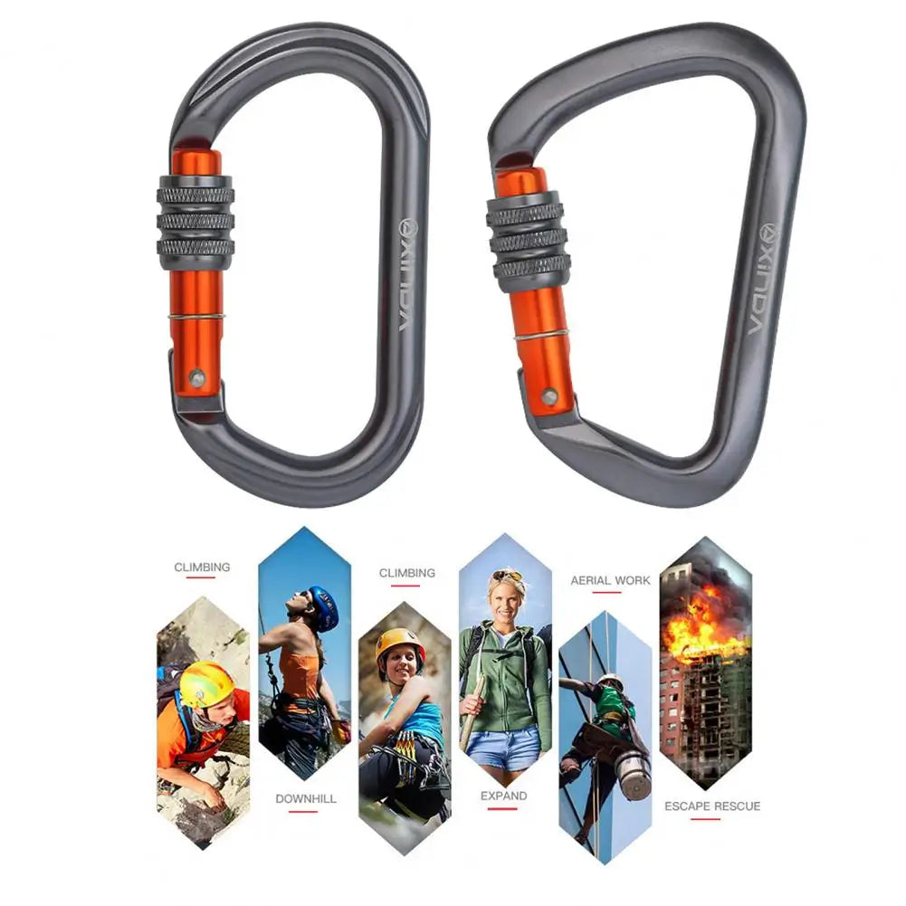 Trail Gear Accessories: Smooth Surface Ultra-light Climbing Carabiner / Rungear
