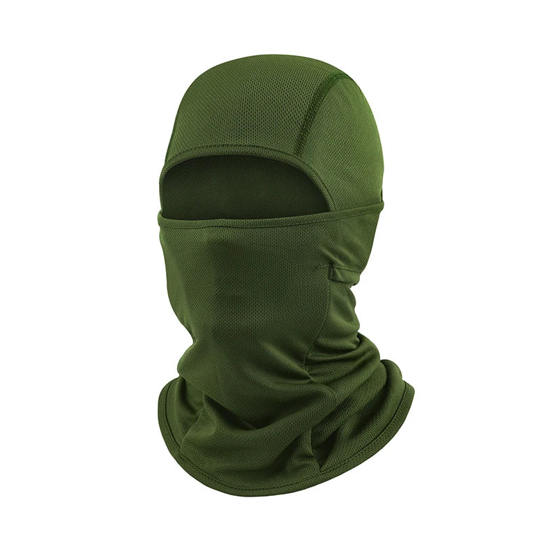 Running Accessories For Winter: 1PC Unisex Hooded Full Face Neck Gaiter / Rungear