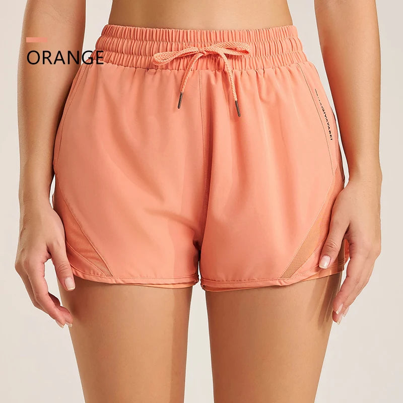 Women's Running Apparel: Fitness Running Gym Workout Activewear Shorts / Rungear