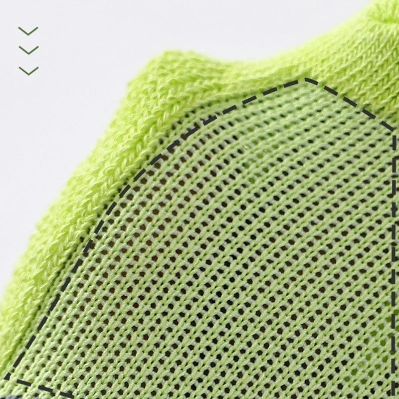 Moisture-Wicking Sock Gear: Unisex, Breathable, Anti-Slip, No-Sweat, Cotton Athletic Running Socks / Rungear