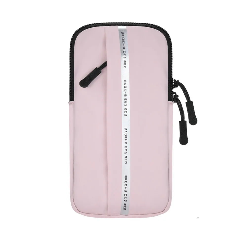 Running Tech Accessories: PU Mobile Phone Arm Bag, Waterproof, Large Capacity, Lightweight / Rungear