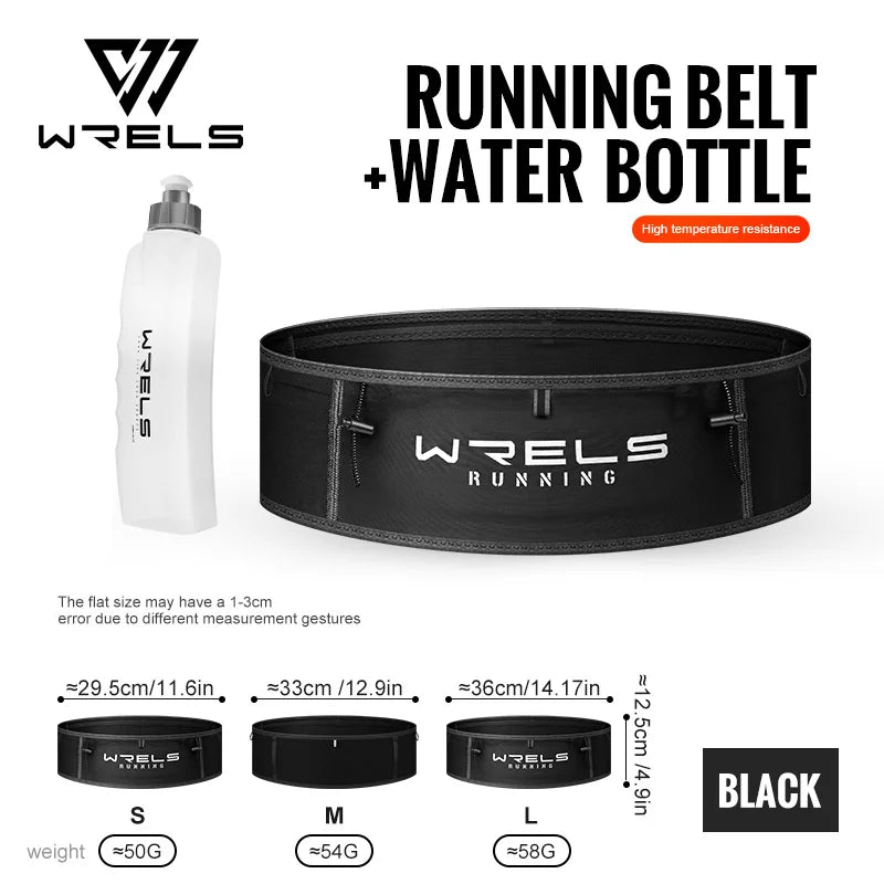 Running Belt Gear: WRELS, Multi-Functional, Large Capacity, Breathable, Invisible Running Waist Bag / Rungear