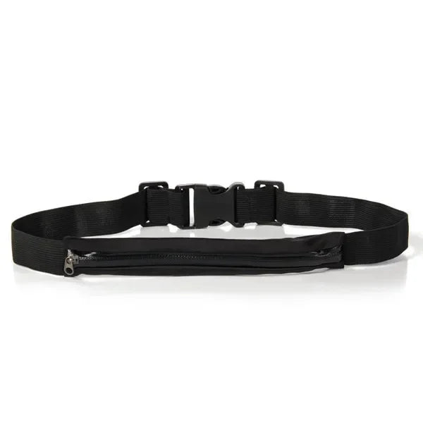 Running Belt Gear: Nylon, Adjustable, Double Pocket, Waterproof Running Waist Belt Bag / Rungear