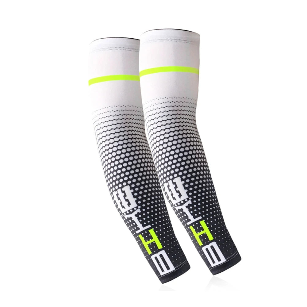 Run Gear Accessories: 1PC Breathable, Quick Dry, UV Protection, Running Arm Sleeves, Arm Warmer Armguards Fitness Arm Warmers / Rungear