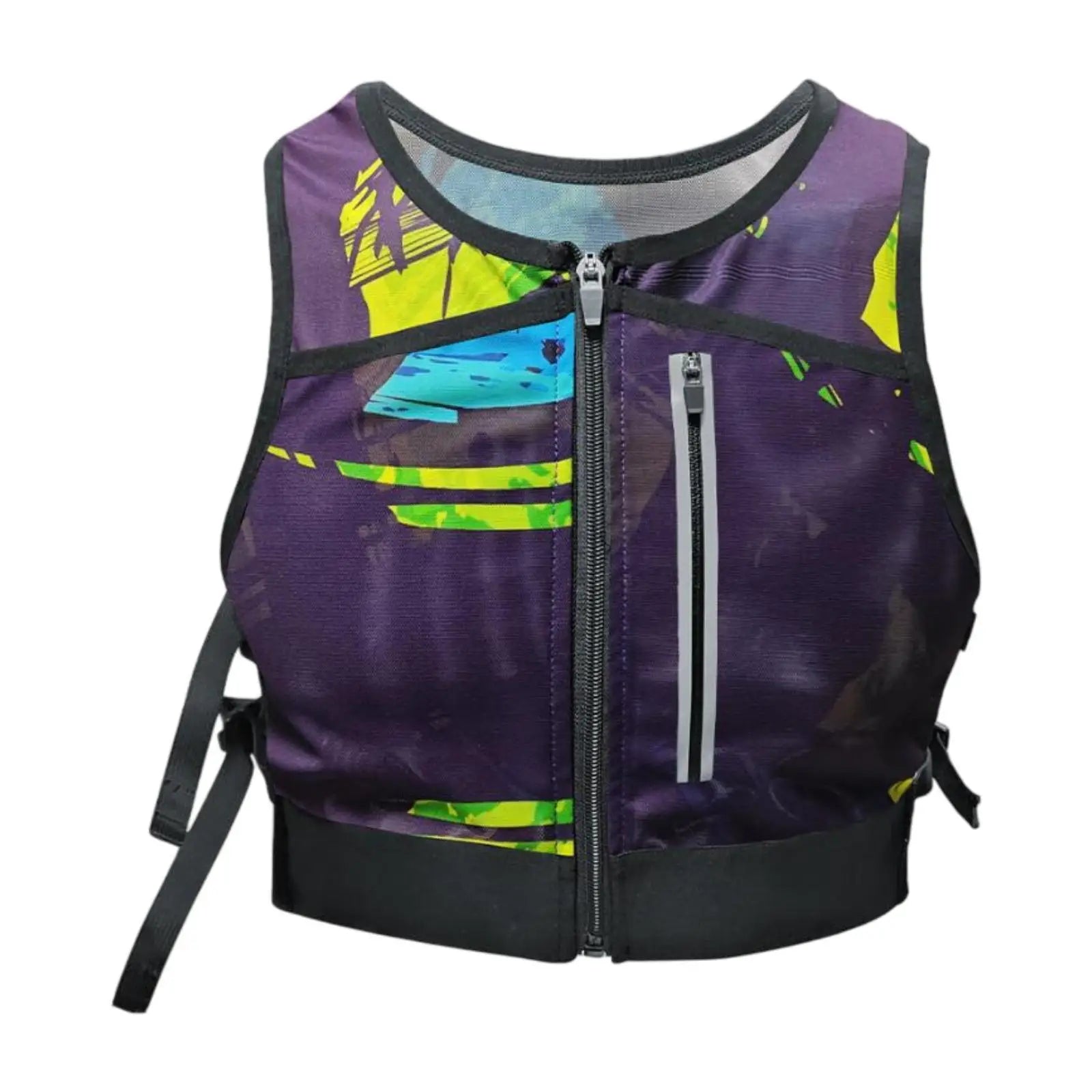 Running Reflective Gear: Breathable, Neoprene Chest Pack with Multi Pockets for Jogging, Hiking, Racing / Rungear