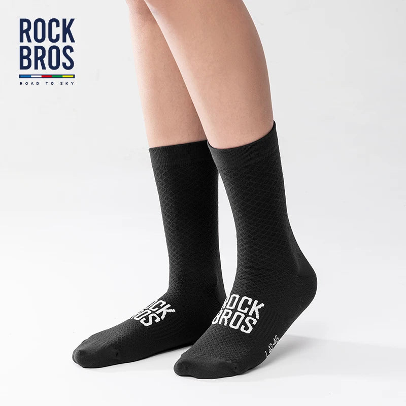 Running Socks Accessories: ROCKBROS 1 Pair High Elastic, Shock Absorbing, Breathable Running, Hiking, Walking, Cycling Sports Socks / Rungear